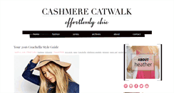 Desktop Screenshot of cashmerecatwalk.com